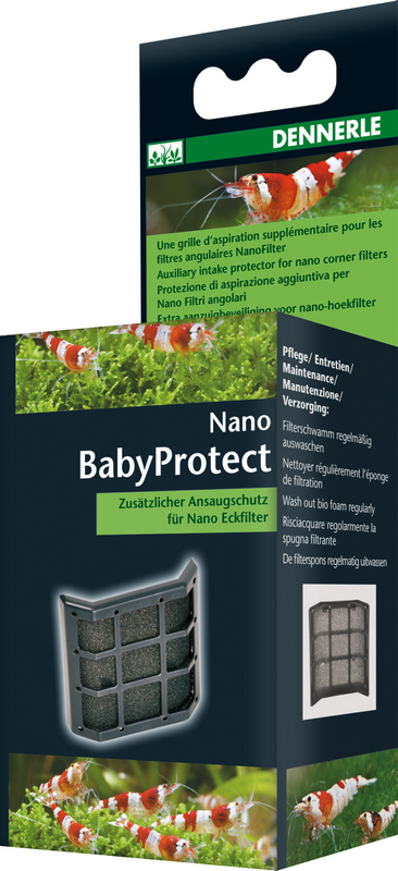 Dennerle Nano BabyProtect Aufsteckbarer Ansaugschutz f. Eckfilter