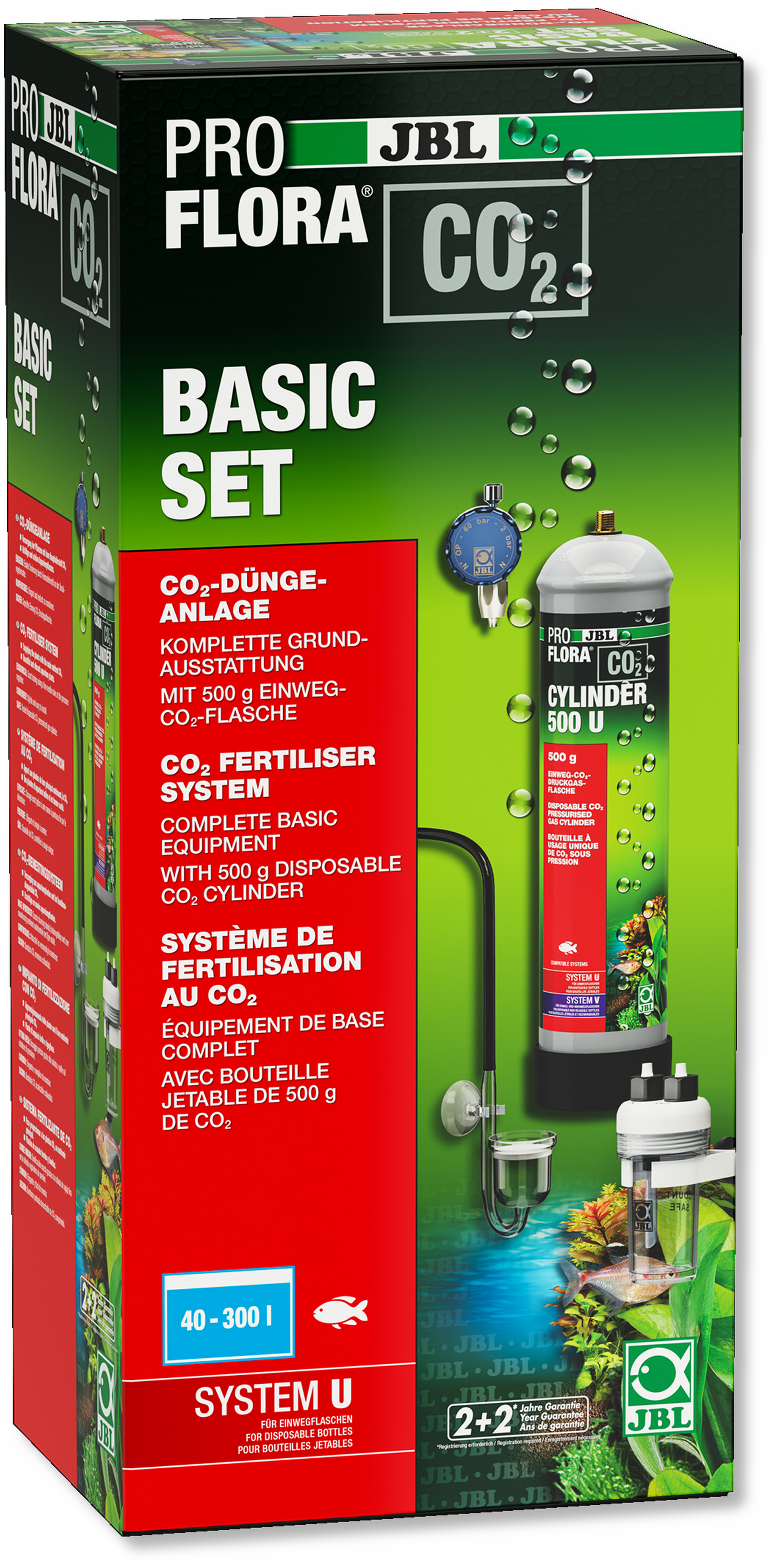 JBL ProFlora CO2 Basic Set U, 500 g