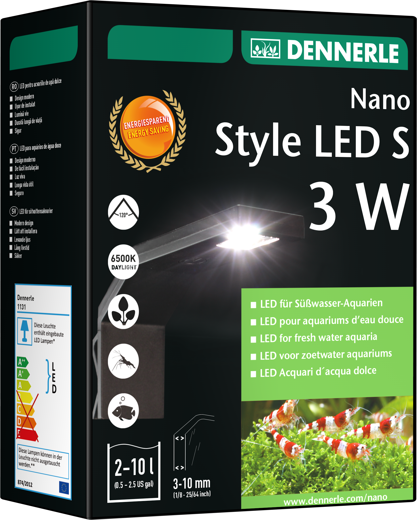Dennerle Nano Style LED Gr. S 3Watt 