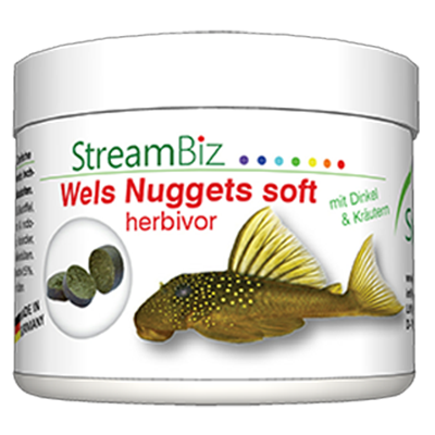 StreamBiz Wels Nuggets Soft Herbivor 90gr/200ml