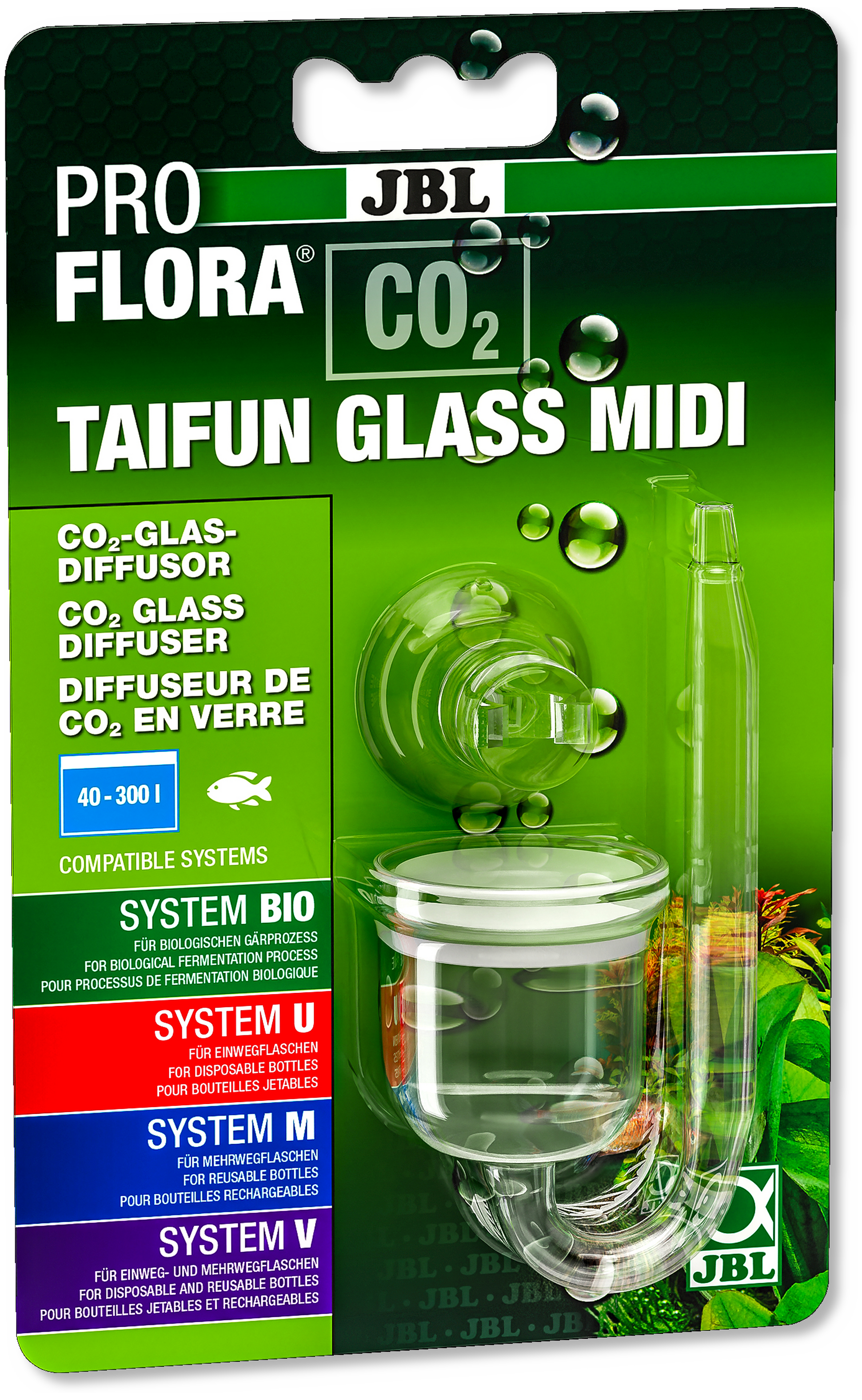 JBL Proflora CO2 Taifun Glass Midi