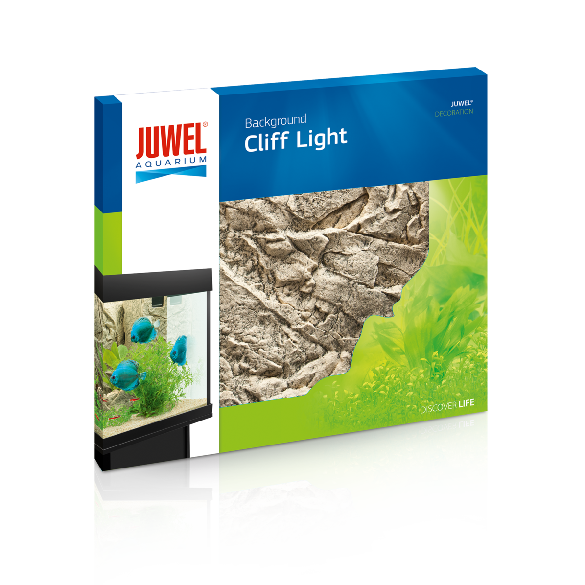 Juwel Rückwand Cliff Light - Strukturrückwand 60x55 cm