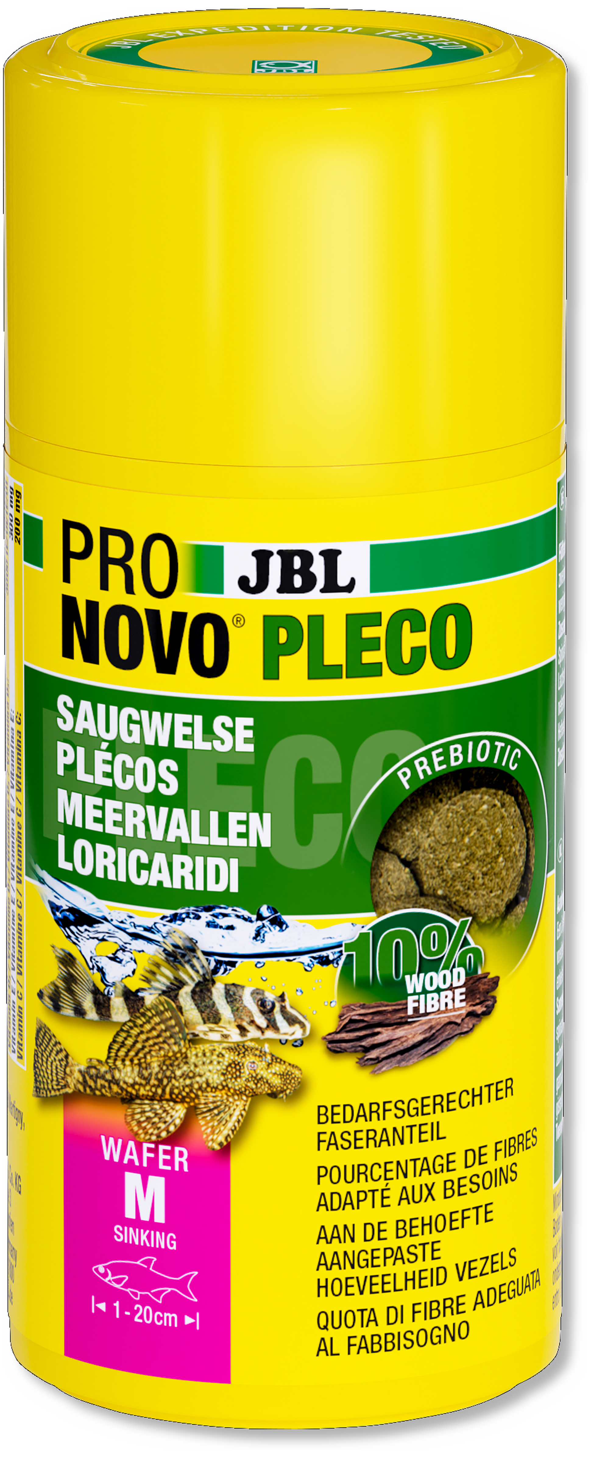 JBL ProNovo Pleco Wafer M, 250 ml