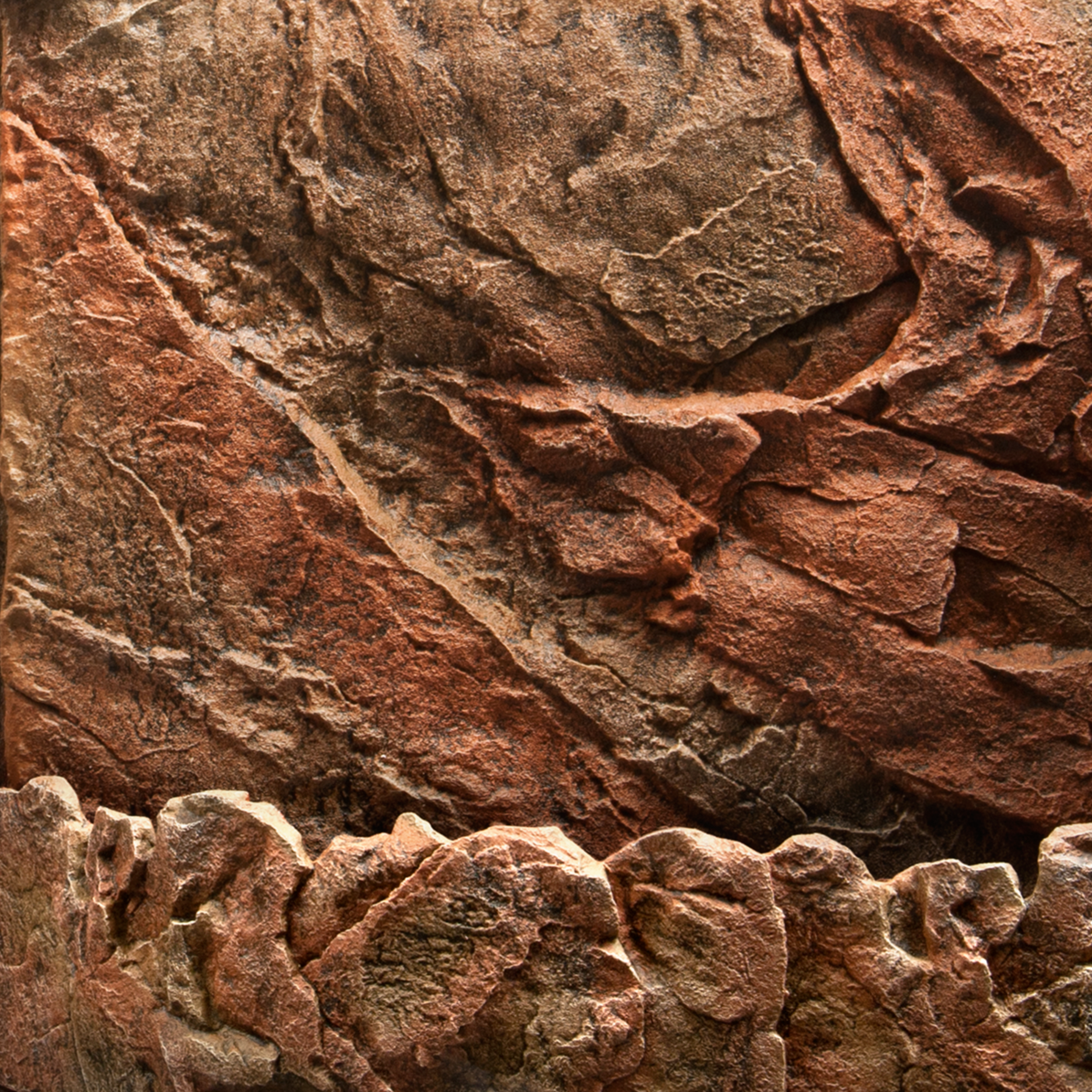 JUWEL Background Cliff Dark - Strukturrückwand 60x55cm