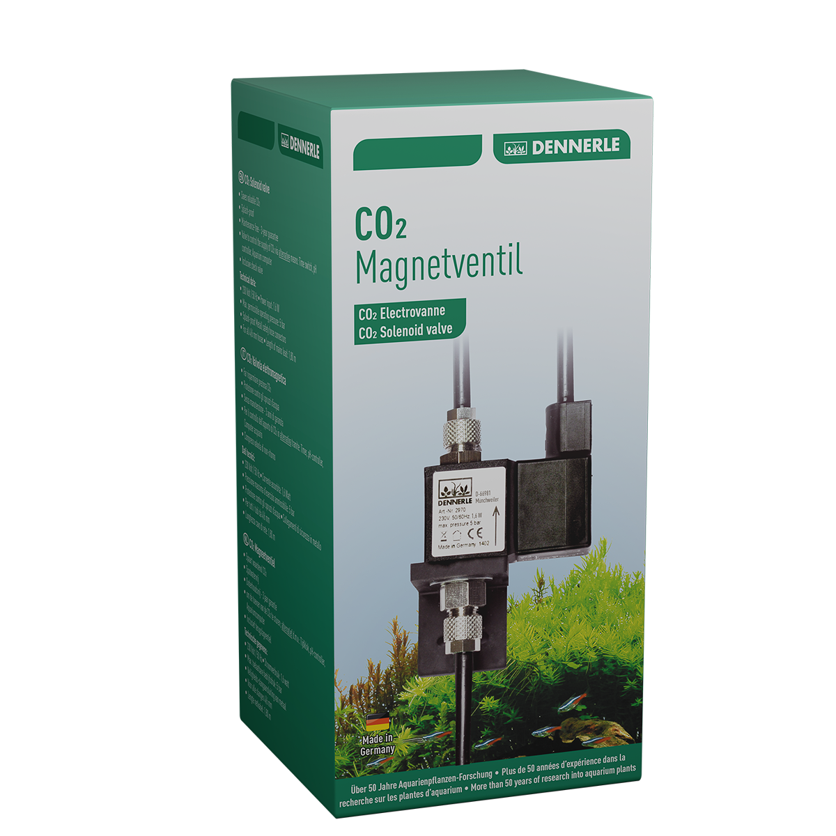Dennerle CO2 Magnetventil Profi-Line 