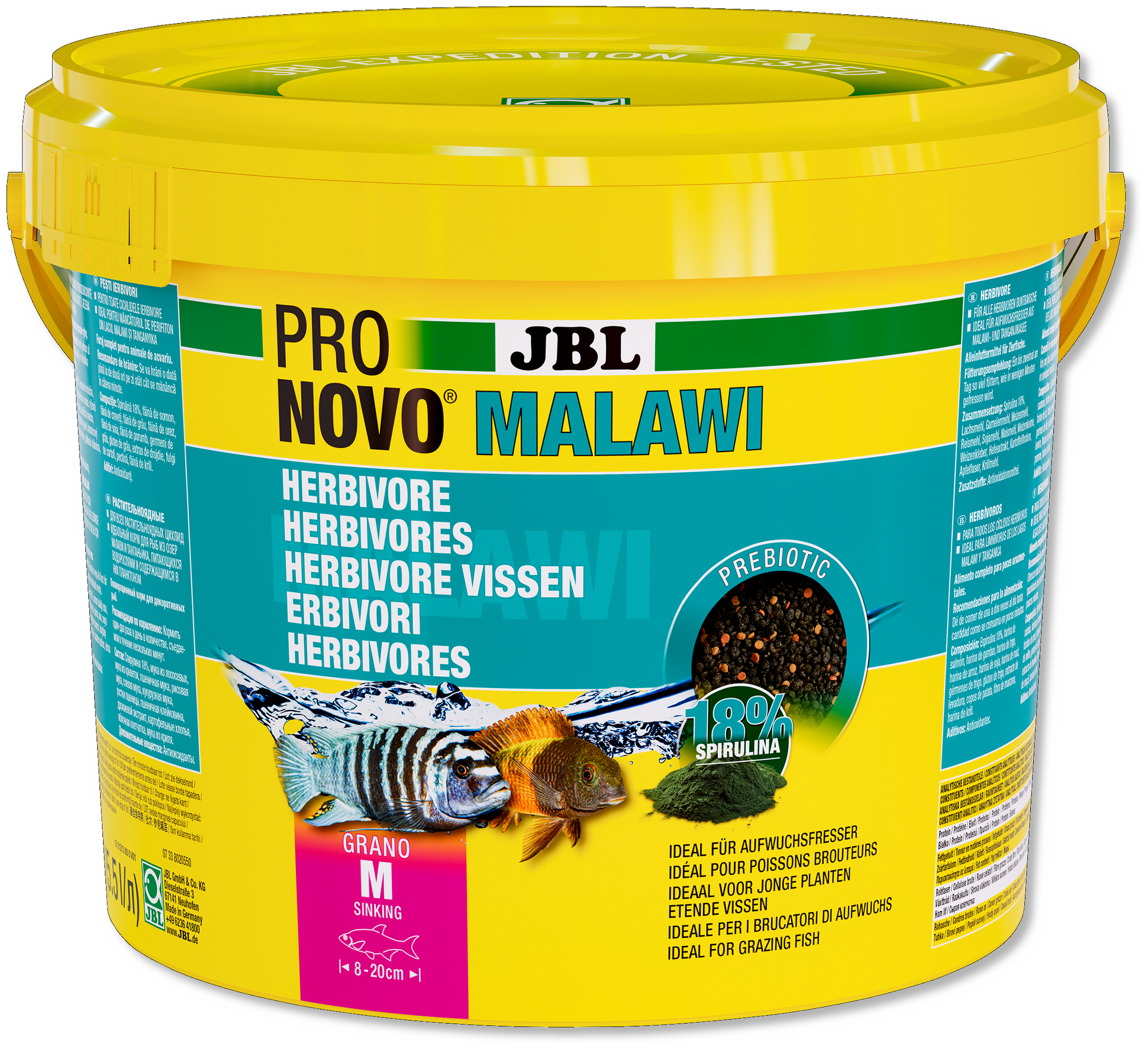 JBL ProNovo Malawi Grano M, 5.5 l