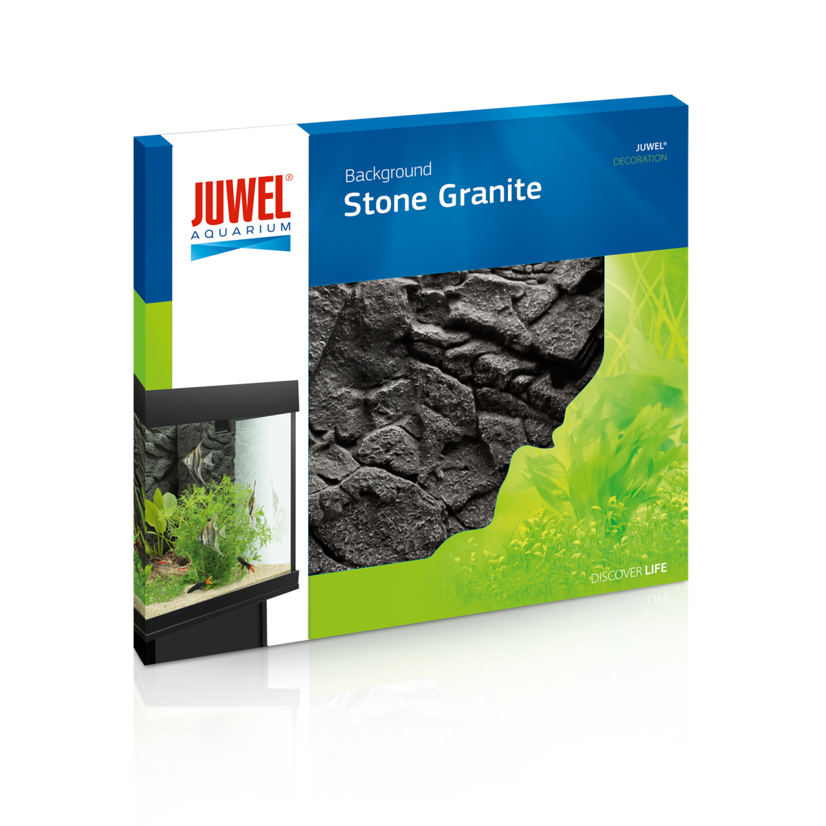 JUWEL Rückwand Stone Granite - Strukturrückwand 60x55cm