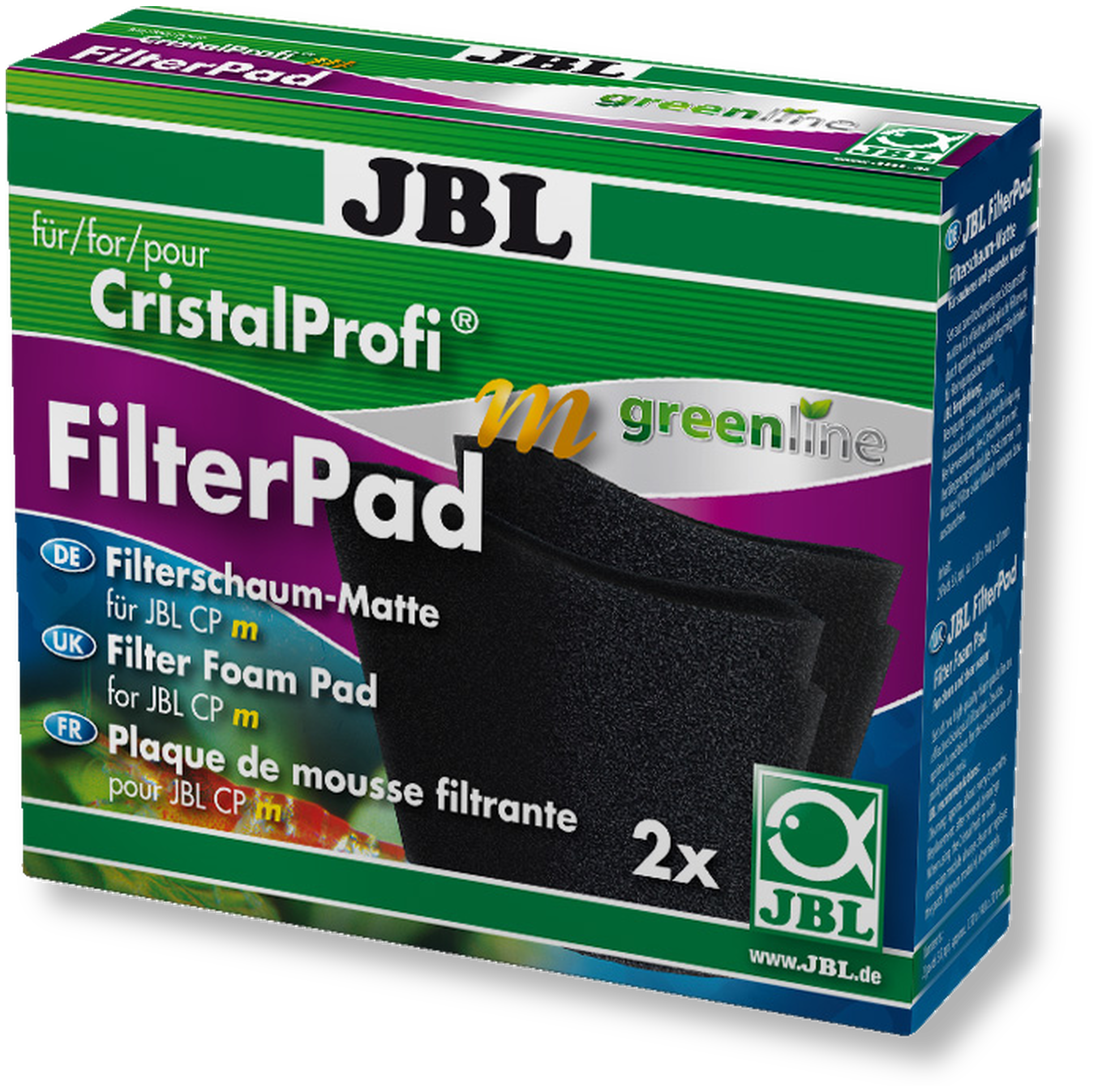 JBL FilterPad, CristalProfi m, 2 Stk.