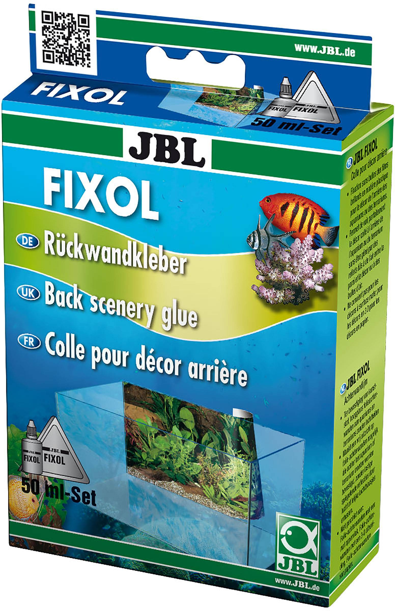 JBL Fixol  Aquarien-Rückwand-Kleber, 50ml