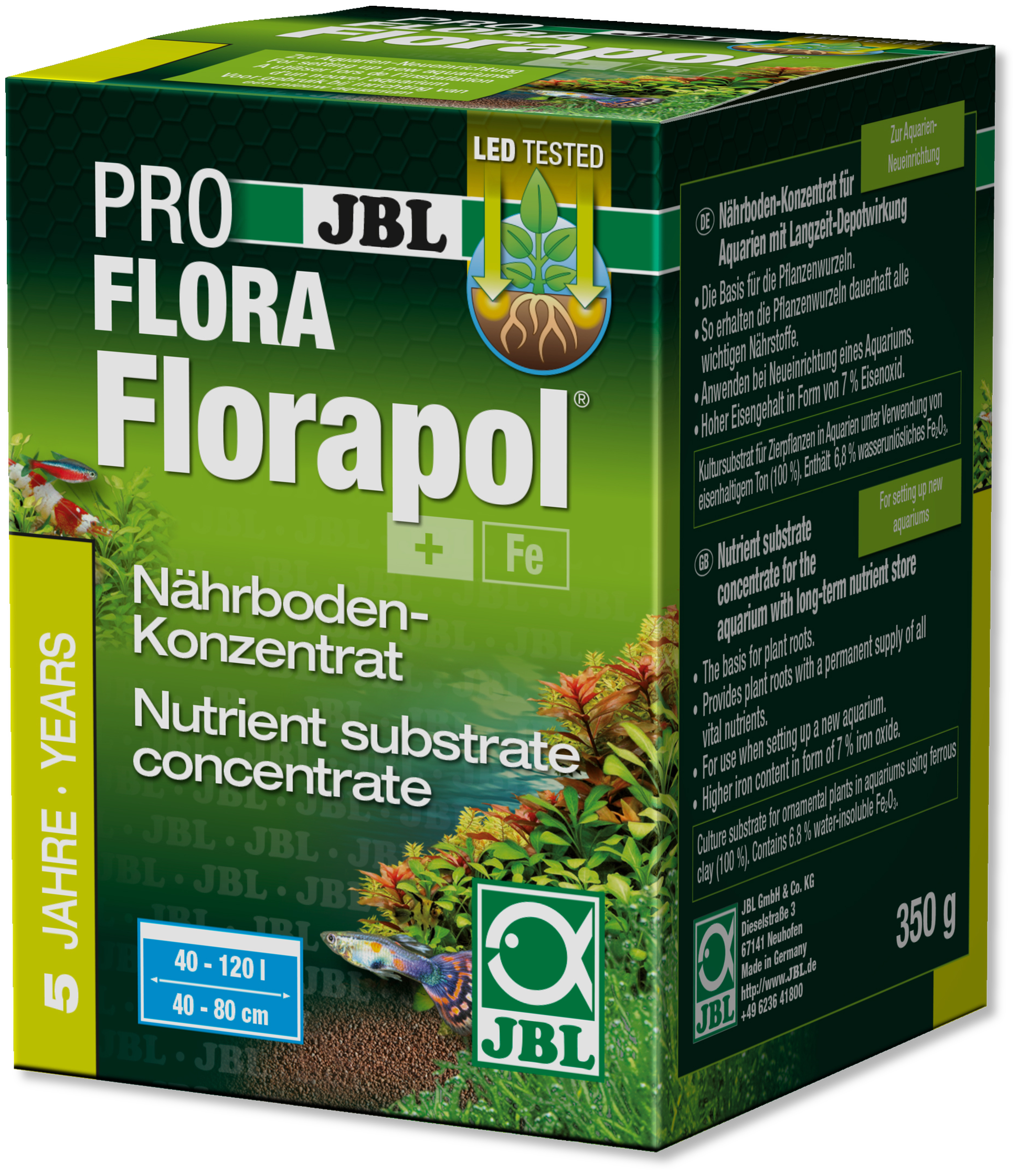 JBL Florapol, 700 g, D/F