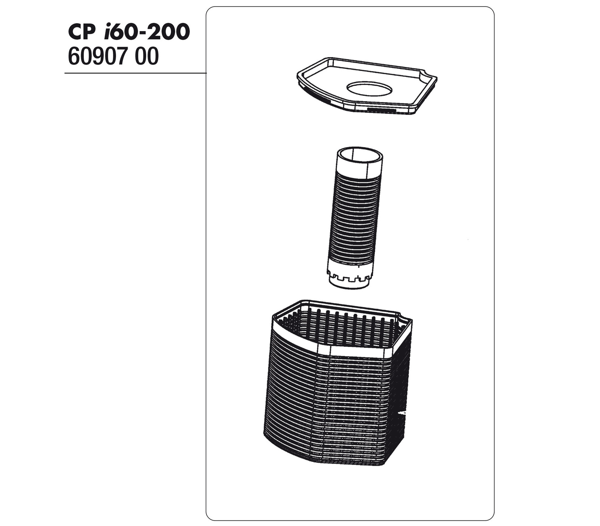 JBL CP i60-200 Set Filterkorb innen