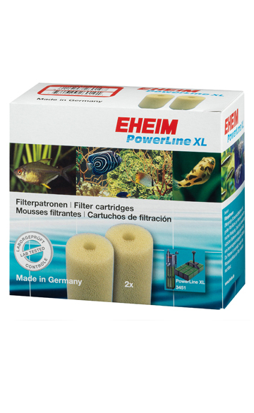 EHEIM Filterpatrone 2252 2Stk. Filtermaterial zu powerline XL