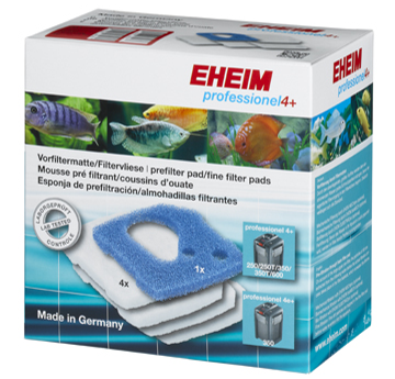 EHEIM Set für professionel 4+ 1x Vorfiltermatte und 4x Filterflies