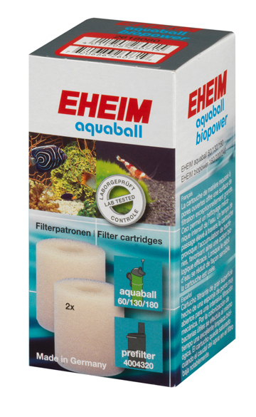 EHEIM Aktivkohle-Patrone 2208-2212 4Stk. Filtermaterial zu Aquaball/Biopower