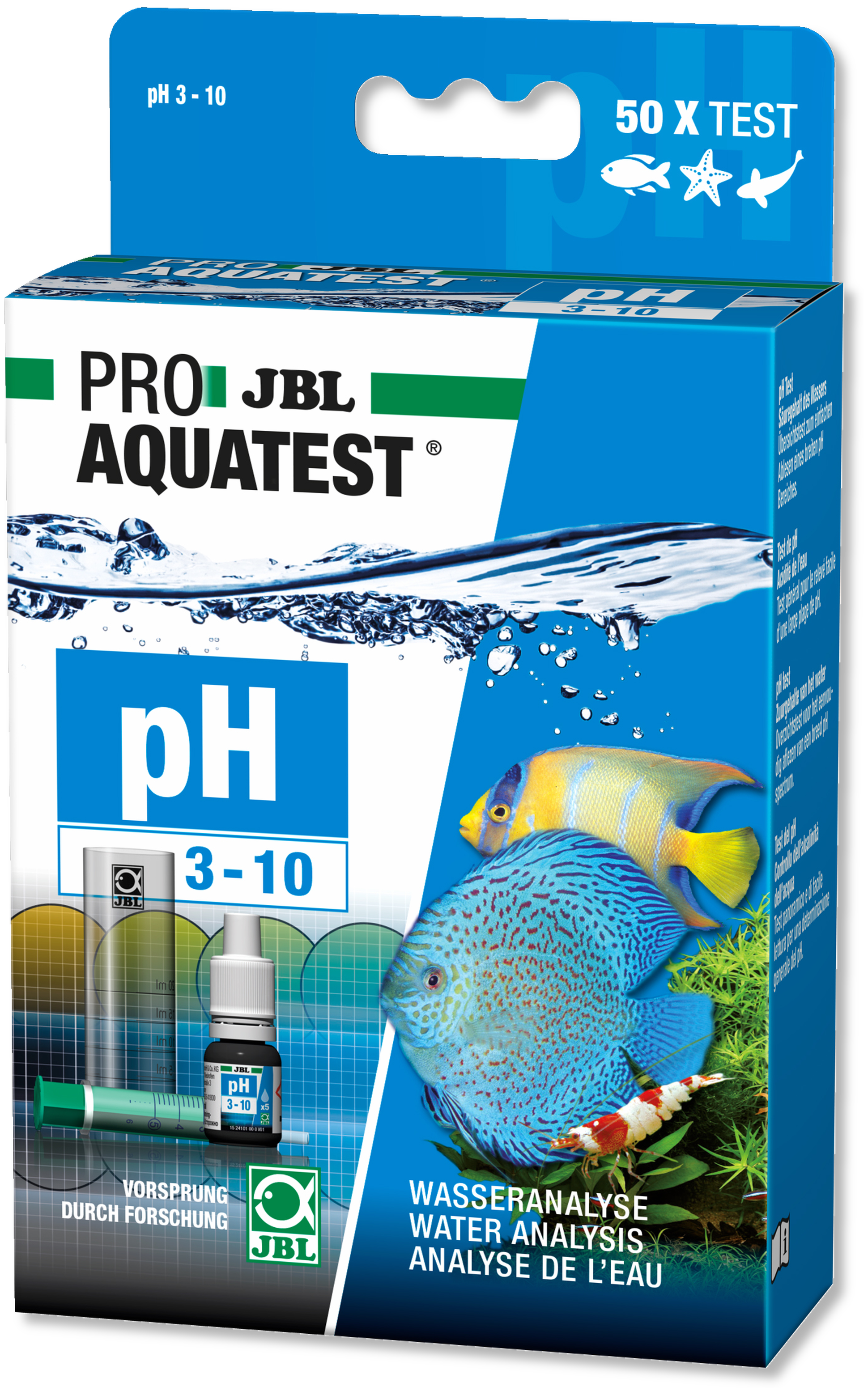 JBL ProAqua Test pH 3.0-10.0, Nachfüllpack