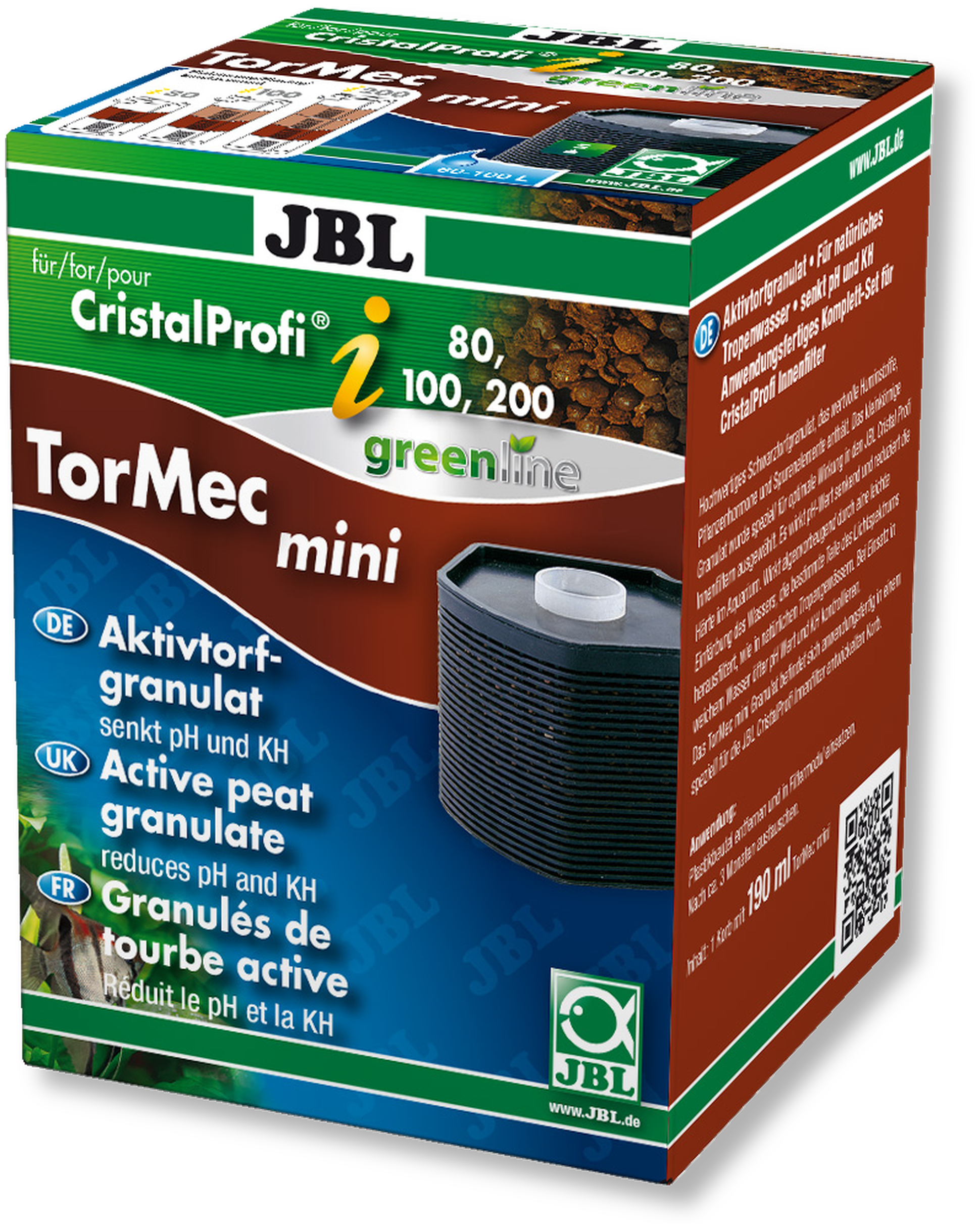 JBL TorMec mini CP i, TorMec mini, CristalProfi i 80-200, 190 ml