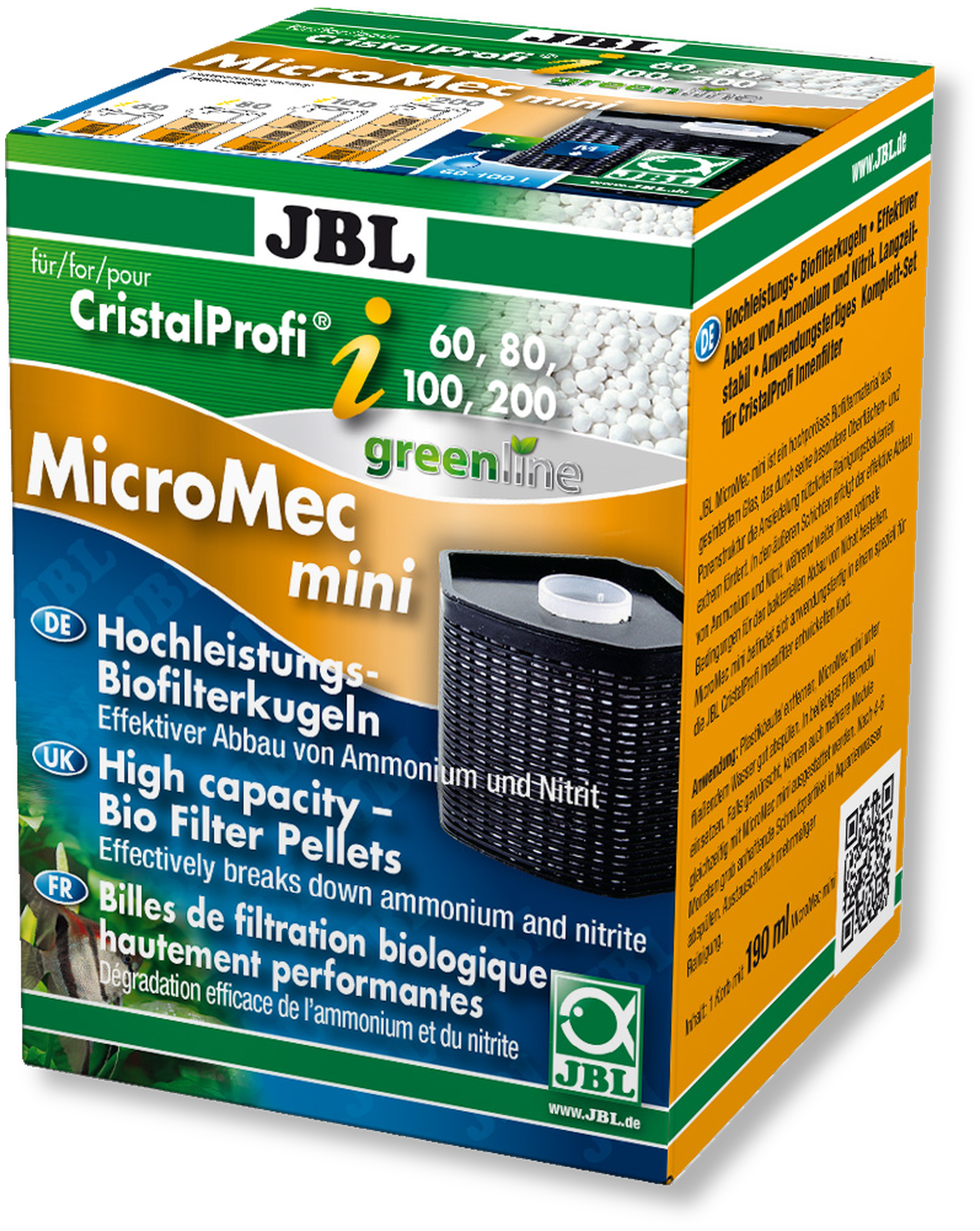 JBL MicroMec CP i, MicroMec mini, CristalProfi i  60-200, 190 ml