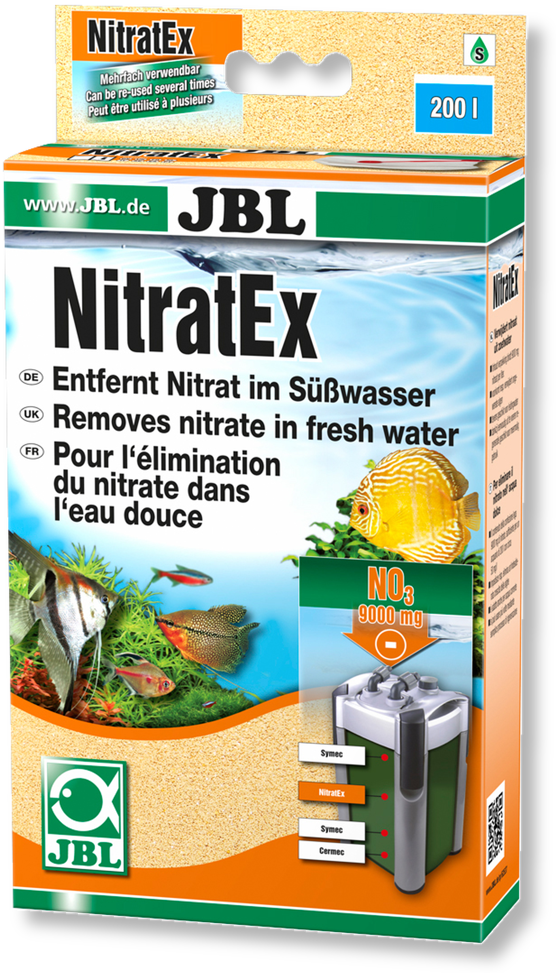 JBL NitratEX, Filtermasse für 200 l, 250 ml