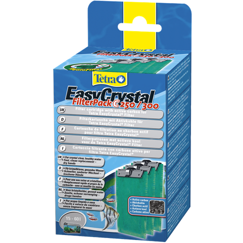 Tetratec EasyCrystal FilterPack 250/300 3 Stk Filterkartusche ohne Aktivkohle