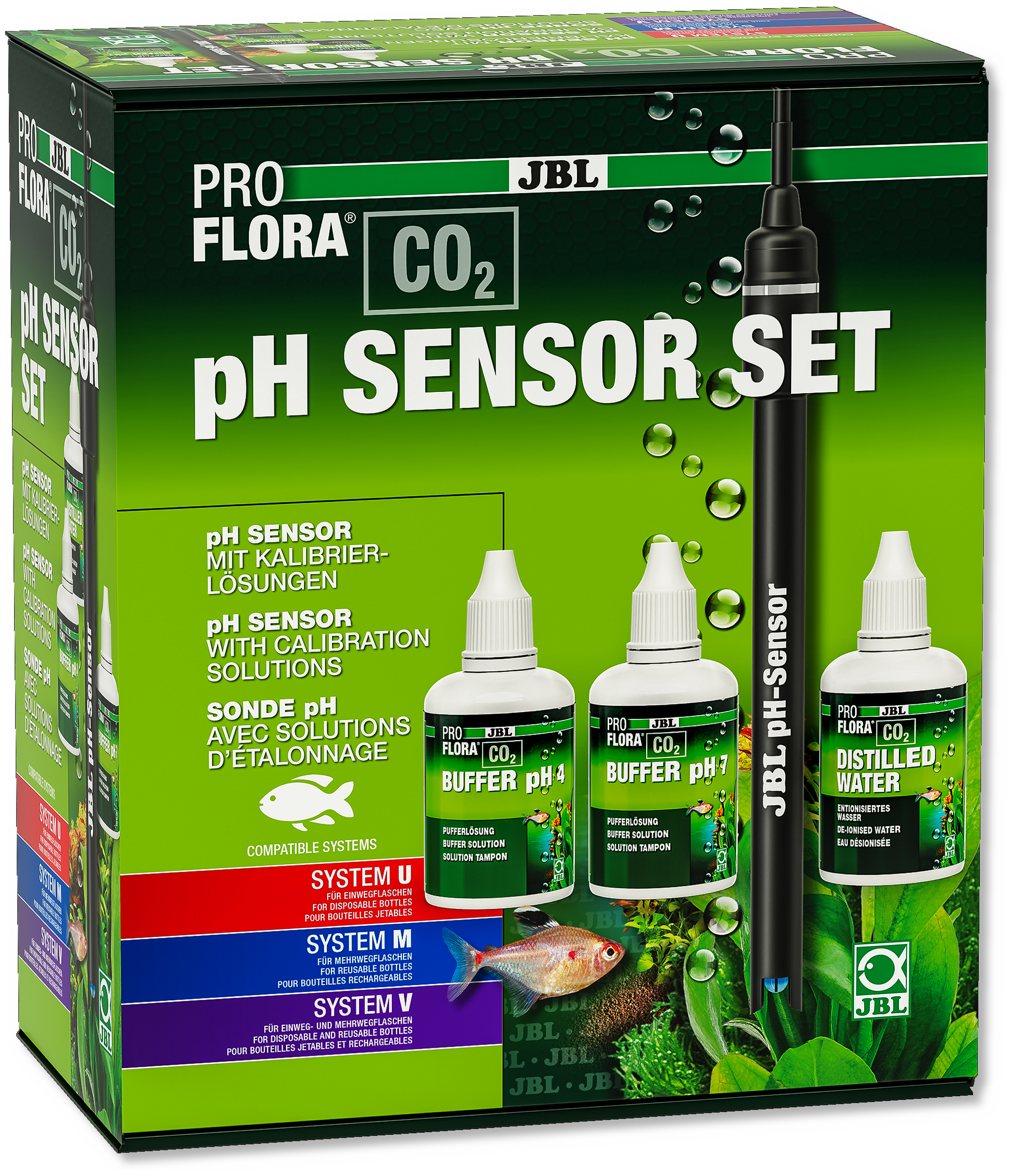 JBL ProFlora CO2 pH-Sensor Set 38 cm