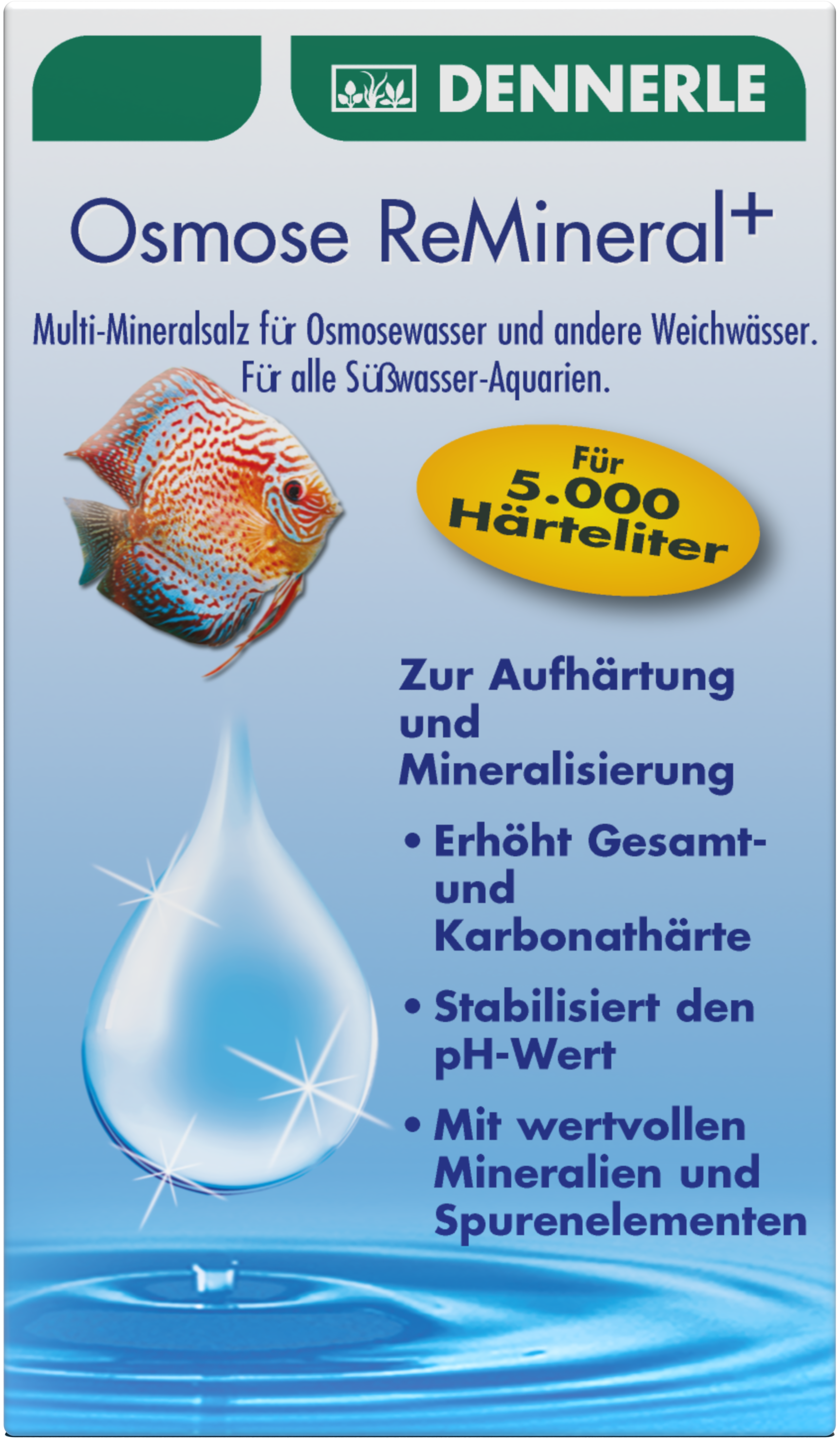 Dennerle Osmose ReMineral+  250g Zur Aufhärtung des Wassers